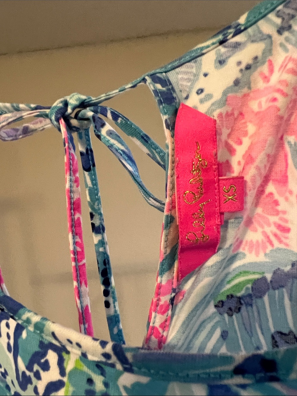Lilly Pulitzer Margot swing dress in sink or swim print. Size XS - Picture 4 of 4
